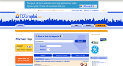 Desktop Screenshot of dzemploi.com