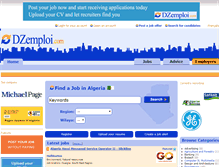 Tablet Screenshot of dzemploi.com